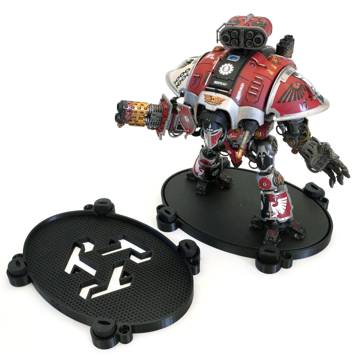 Monster Mechi Single 170mm Oval Base Mount