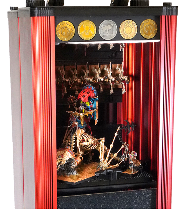 4 Module Clear Acrylic Display Window