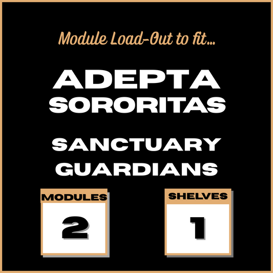 Loadout to fit Adepta Sororitas - Combat Patrol - Sanctuary Guardians